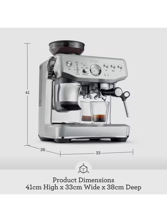 the Barista Express™ Impress Luxe Coffee Machine