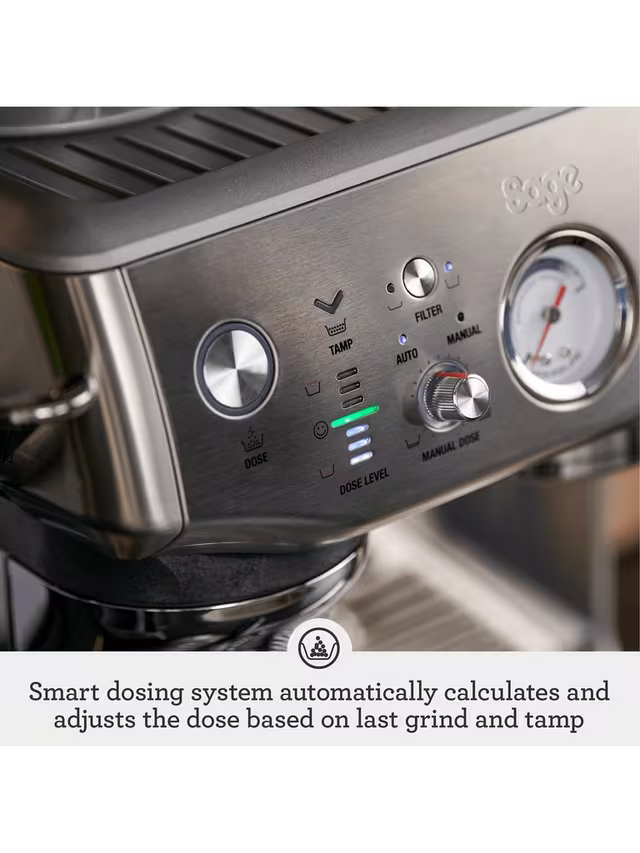 the Barista Express™ Impress Luxe Coffee Machine