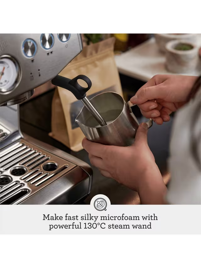 the Barista Express™ Impress Luxe Coffee Machine