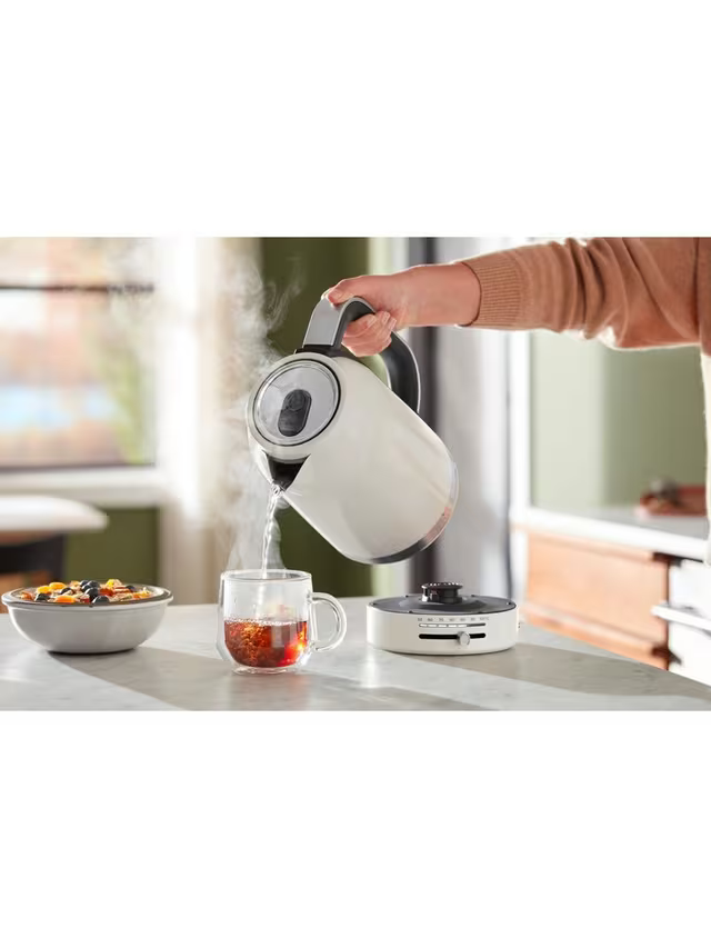 KitchenAid Variable Temperature Electric Kettle, 1.7L, Porcelain White