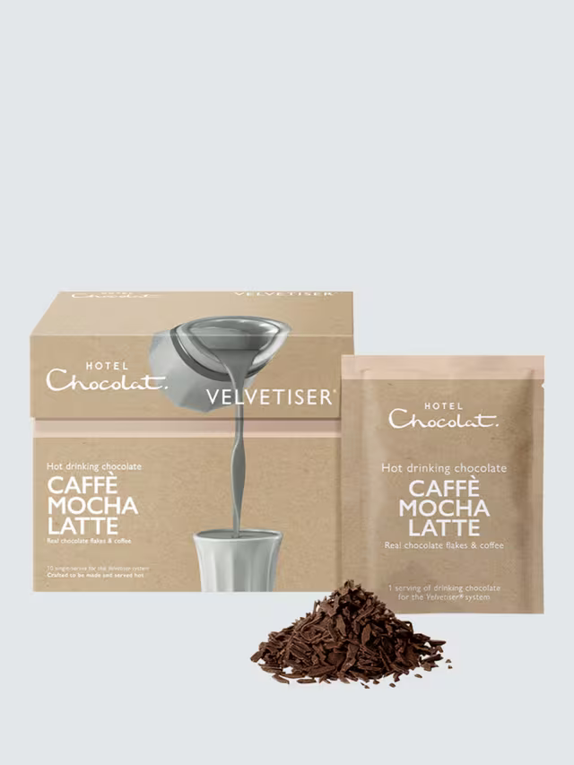 Hotel Chocolat Caffè Mocha Latte Hot Chocolate Sachets, 310g
